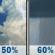 Tuesday: A chance of showers and thunderstorms, then showers likely and possibly a thunderstorm after 1pm. Partly sunny, with a high near 85. Chance of precipitation is 60%. Tuesday: A chance of showers and thunderstorms, then showers likely and possibly a thunderstorm after 1pm. Partly sunny, with a high near 85. Chance of precipitation is 60%.